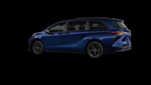 Blue 2026 Toyota Sienna XSE 7 Passenger