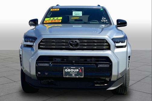 Gray 2026 Toyota 4Runner Hybrid Platinum