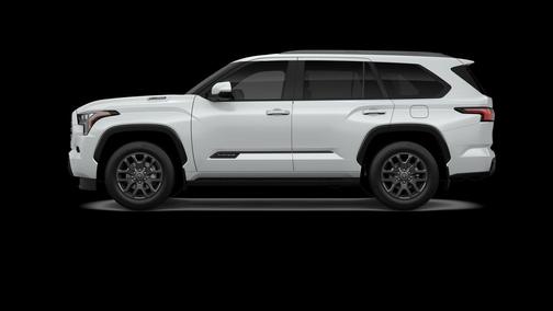 White 2026 Toyota Sequoia Platinum