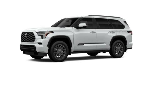 White 2026 Toyota Sequoia Platinum