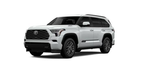 White 2026 Toyota Sequoia Platinum