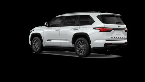 White 2026 Toyota Sequoia Platinum