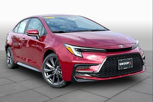 Ruby Flare Pearl 2026 Toyota Corolla SE