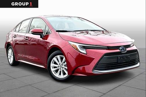 Ruby Flare Pearl 2024 Toyota Corolla Hybrid XLE