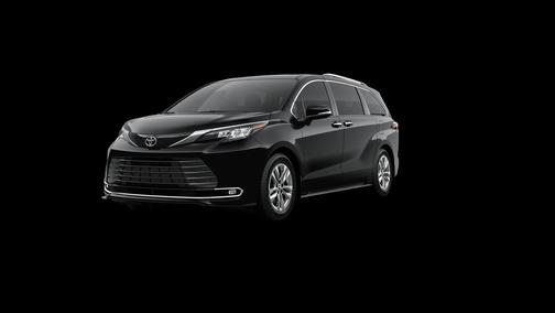 Black 2026 Toyota Sienna Limited