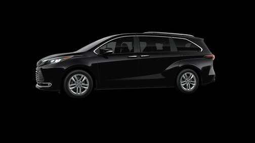 Black 2026 Toyota Sienna Limited