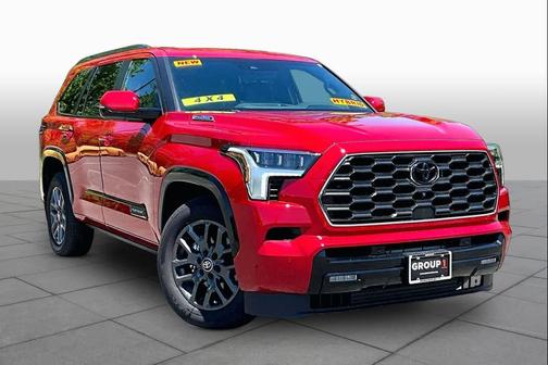 Supersonic Red 2026 Toyota Sequoia Platinum