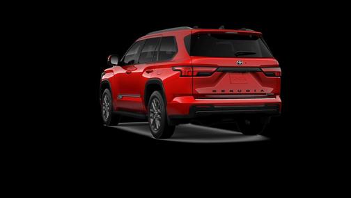 Red 2026 Toyota Sequoia Platinum