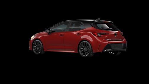 Red 2026 Toyota Corolla XSE