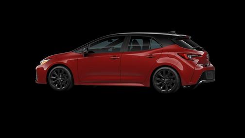Red 2026 Toyota Corolla XSE