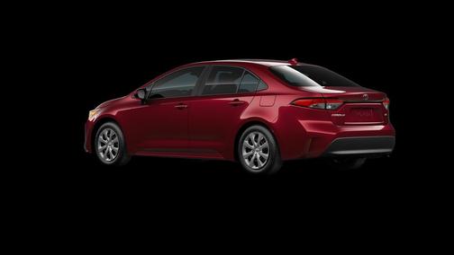 Red 2026 Toyota Corolla LE