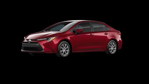 Red 2026 Toyota Corolla LE