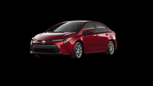 Red 2026 Toyota Corolla LE