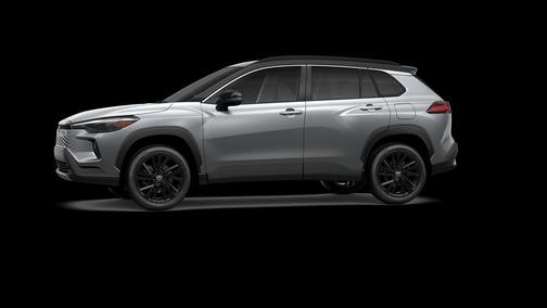 Sonic Silver/Jet Black 2026 Toyota Corolla Hybrid SE