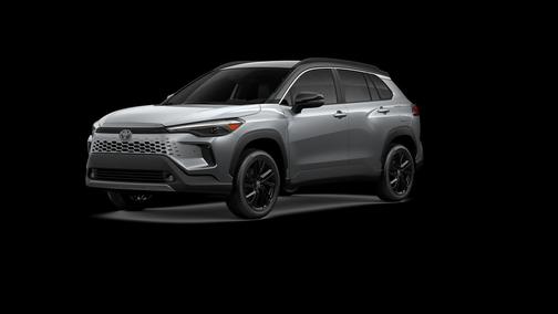 Sonic Silver/Jet Black 2026 Toyota Corolla Hybrid SE