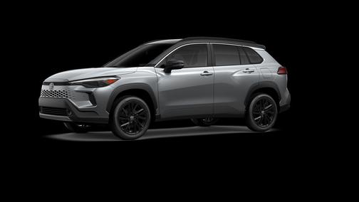 Sonic Silver/Jet Black 2026 Toyota Corolla Hybrid SE