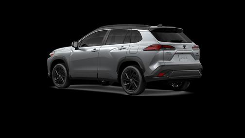 Sonic Silver/Jet Black 2026 Toyota Corolla Hybrid SE