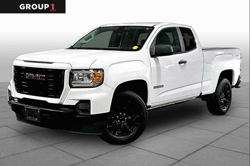 Summit White 2022 GMC Canyon Elevation Standard