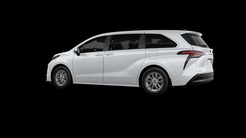White 2026 Toyota Sienna LE