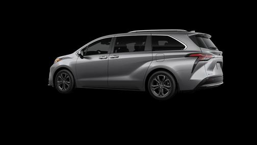Gray 2026 Toyota Sienna Platinum