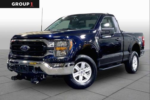 Antimatter Blue Metallic 2023 Ford F-150 XLT