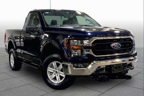 Antimatter Blue Metallic 2023 Ford F-150 XLT