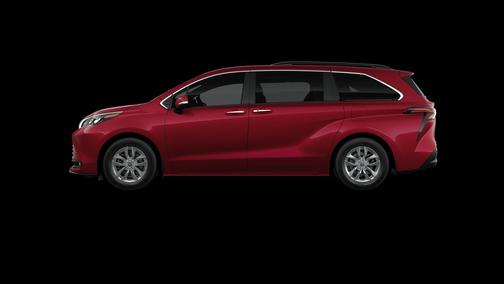 Red 2026 Toyota Sienna XLE