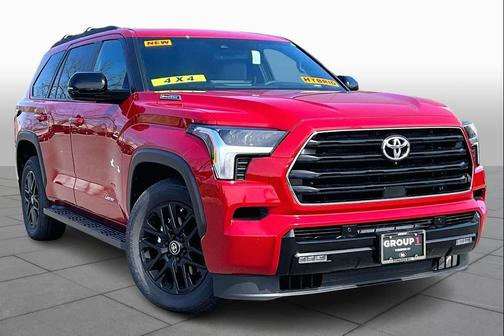 Red 2026 Toyota Sequoia Limited