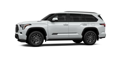 White 2026 Toyota Sequoia Platinum