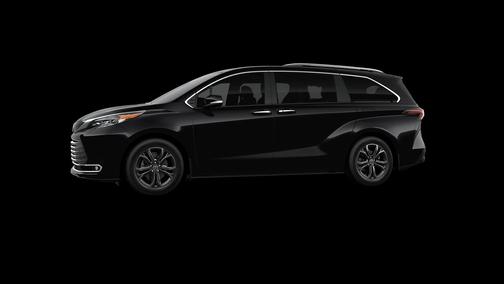 Black 2026 Toyota Sienna Platinum