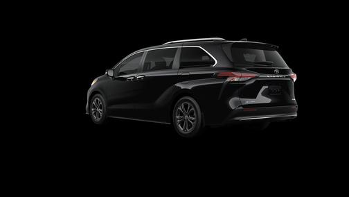 Black 2026 Toyota Sienna Platinum