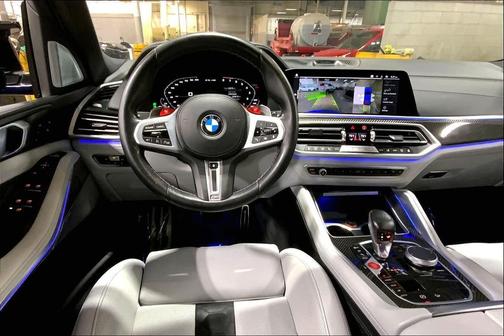 Marina Bay Blue Metallic 2023 BMW X5 M Base
