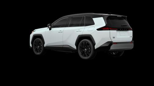 Black 2026 Toyota RAV4 SE