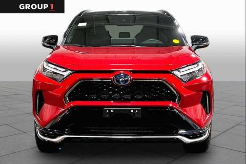 Supersonic Red/Midnight Black Metallic 2024 Toyota RAV4 Prime XSE