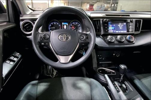 Super White 2017 Toyota RAV4 LE