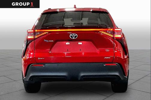 Supersonic Red 2024 Toyota bZ4X XLE