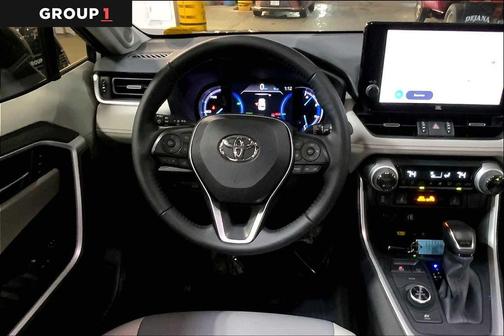 Silver Sky Metallic 2025 Toyota RAV4 Hybrid XLE Premium