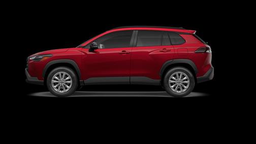 Red 2026 Toyota Corolla Cross LE