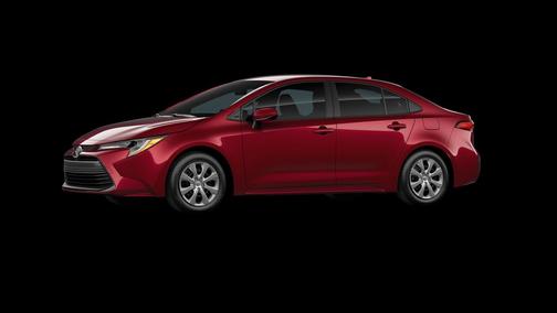 Red 2026 Toyota Corolla LE