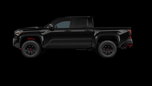 Black 2026 Toyota Tacoma Hybrid TRD Pro