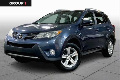 Shoreline Blue Metallic 2014 Toyota RAV4 XLE