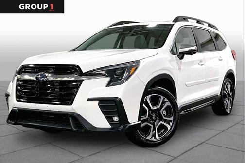 Crystal White Pearl 2023 Subaru Ascent Limited 7-Passenger