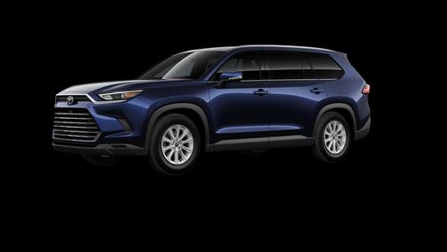 Blue 2026 Toyota Grand Highlander XLE