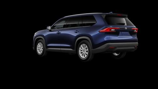 Blue 2026 Toyota Grand Highlander XLE