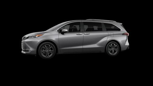 Gray 2026 Toyota Sienna Platinum