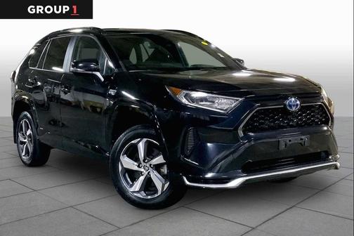 Midnight Black Metallic 2021 Toyota RAV4 Prime SE