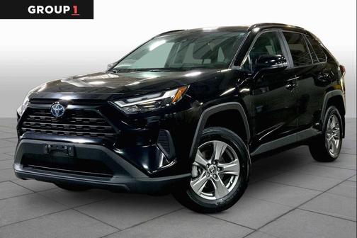 Midnight Black Metallic 2024 Toyota RAV4 Hybrid XLE