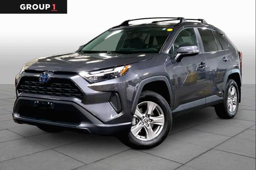 Magnetic Gray Metallic 2024 Toyota RAV4 Hybrid XLE