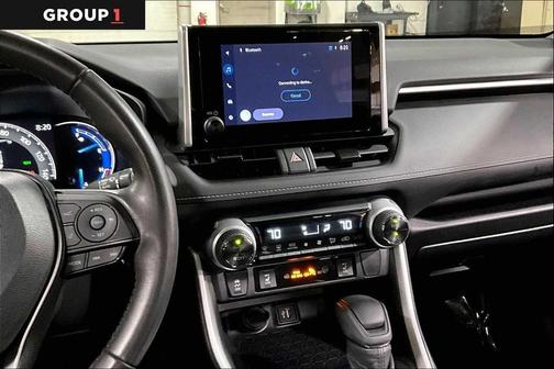 Midnight Black Metallic 2025 Toyota RAV4 Hybrid XLE