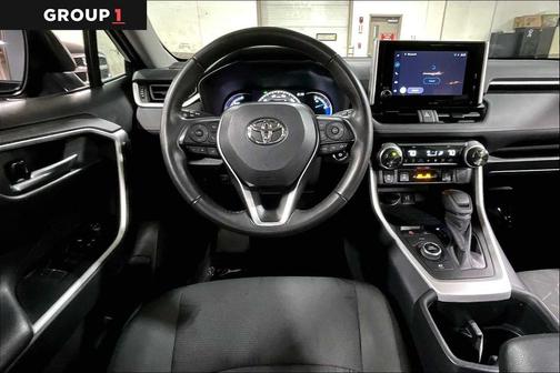Midnight Black Metallic 2025 Toyota RAV4 Hybrid XLE